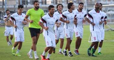 صورة أرشيفية من تدريبات الزمالك