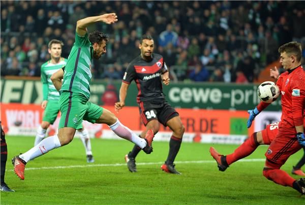 جانب من إحدى مباريات فيردر بريمن هذا الموسم