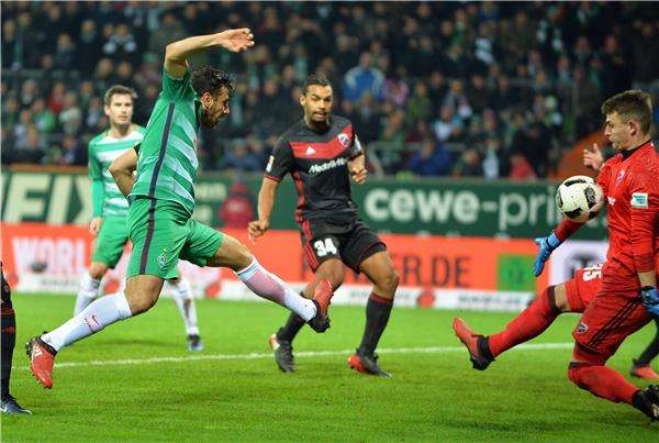 جانب من إحدى مباريات فيردر بريمن هذا الموسم