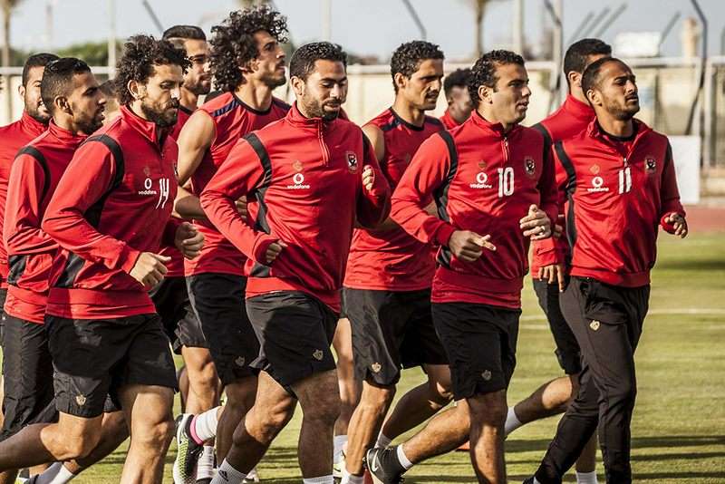 تدريبات الأهلى (أرشيفية) 