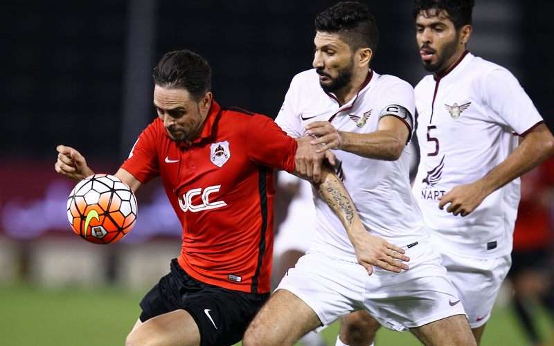 جانب من المباراة