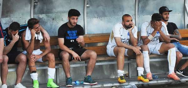 من مباراة الساحل والأخاء