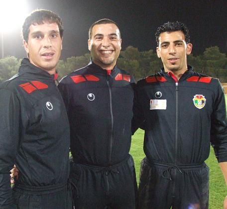 حراس منتخب النشامى ياسين وشفيع وشطناوي