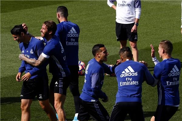 جانب من تحضيرات ريال مدريد