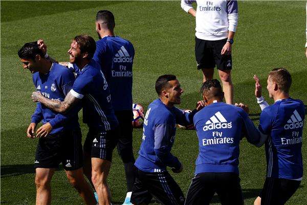 جانب من تحضيرات ريال مدريد