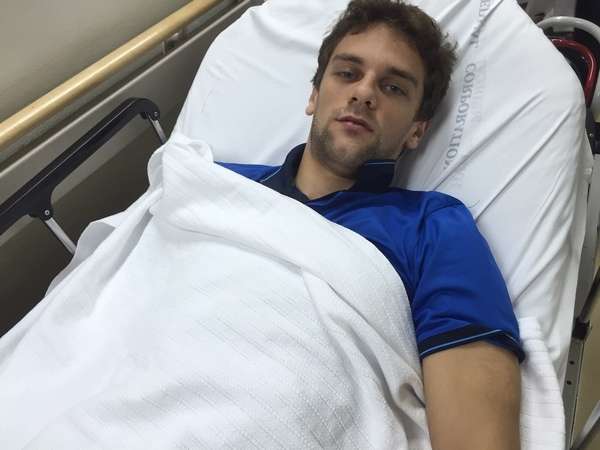 لوكاس في المستشفى