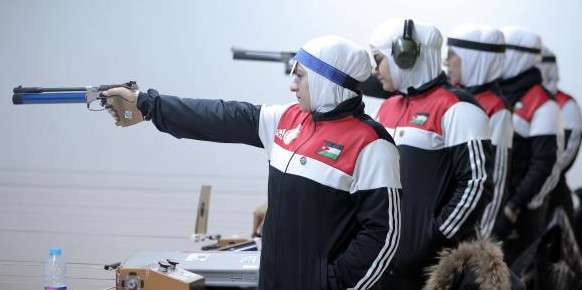 منتخب الأردن للرماية