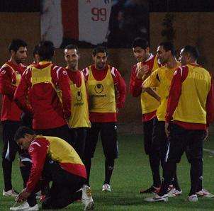 النشامى تواصل التحضيرات 