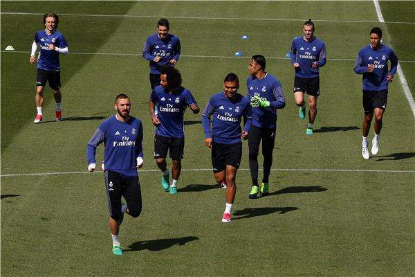 تدريبات ريال مدريد -أرشيفية-