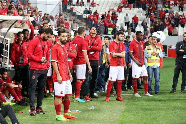 لاعبو الأهلى المصري