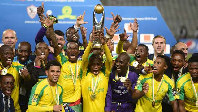 ماميلودي صن داونز حامل اللقب الأفريقي