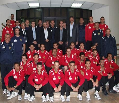 الامير علي بن الحسين ونجوم منتخب النشامى 