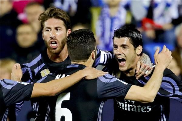 موراتا مع فريقه ريال مدريد