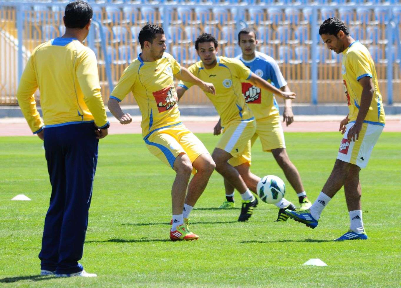 لاعبو الاسماعيلى ( ارشيفية )