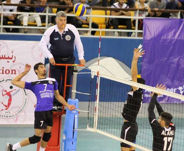 لقطة من مباراة داركليب مع الأهلي