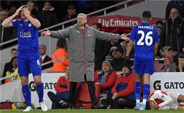 فينجر خلال مواجهة ليستر