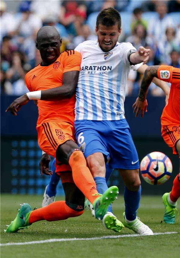 مباراة سابقة لمالاجا