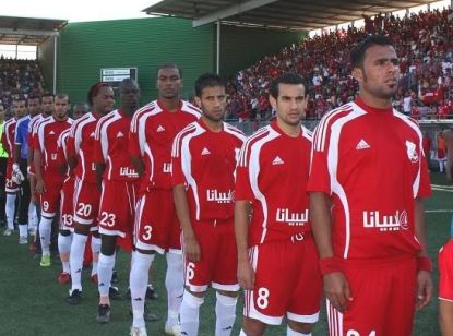 فريق الأهلي ببنغازي . عدسة محمد العرفي 