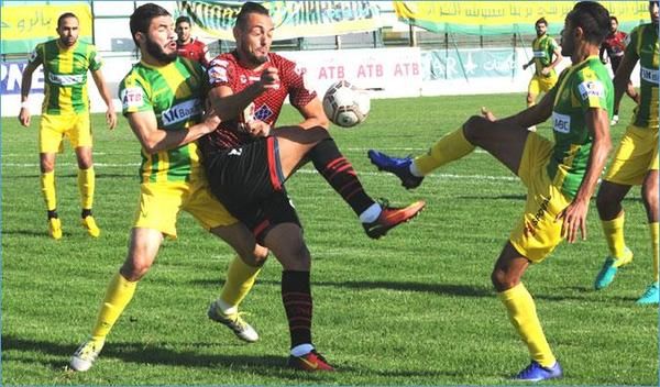 من مباراة الذهاب بين المرسى وقابس