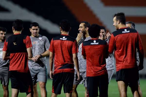 جانب من التدريبات