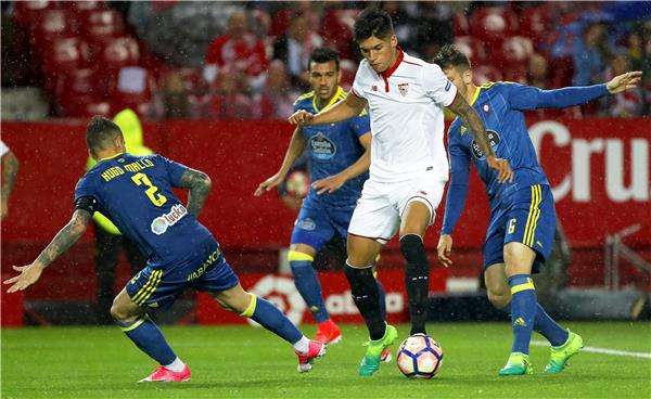 جانب من المباراة