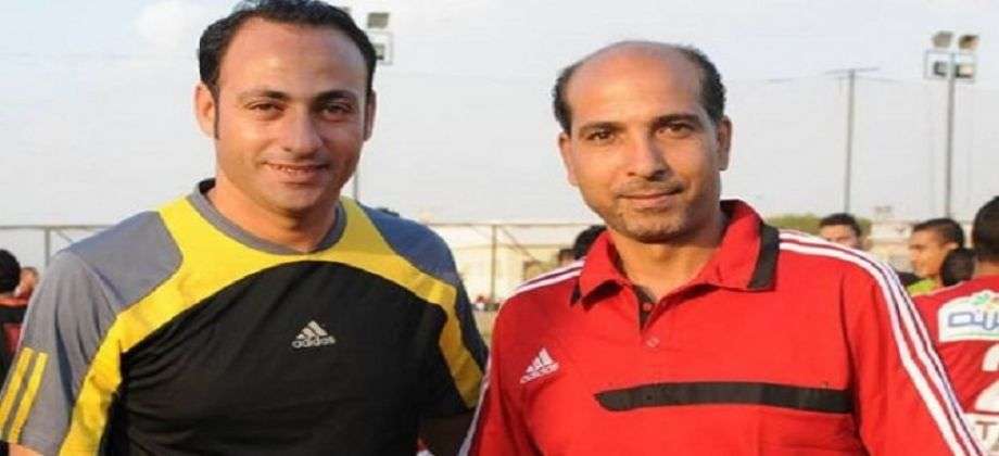 أحمد عبد المنعم " كشرى " ( يمينا ) 