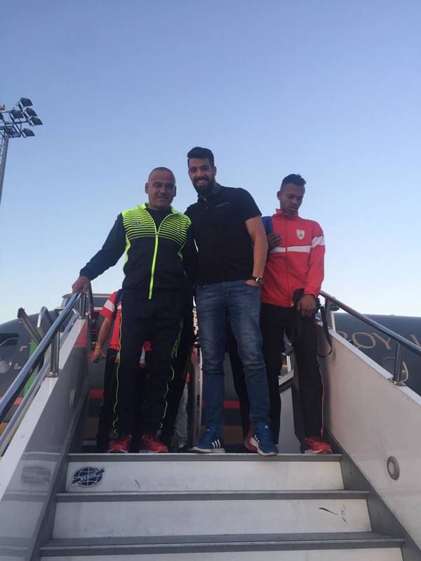 وصول بعثة المنتخب الأولمبي