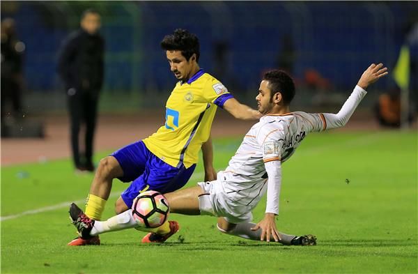 مباراة سابقة للنصر