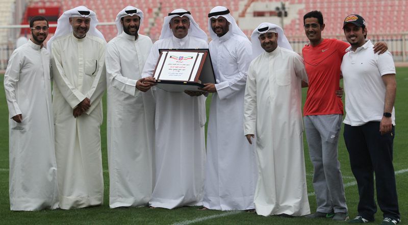 جانب من التكريم