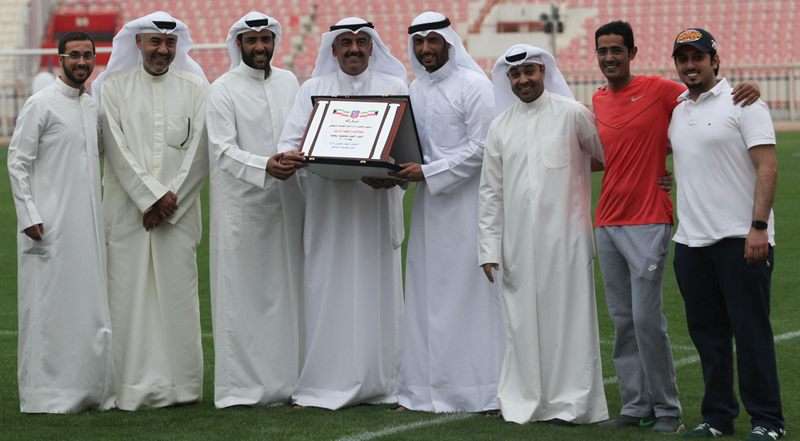 جانب من التكريم