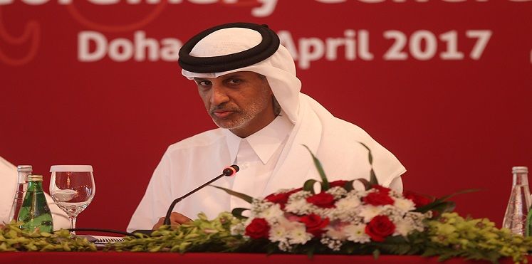 رئيس الاتحاد القطري الشيخ حمد بن خليفة بن أحمد آل ثاني