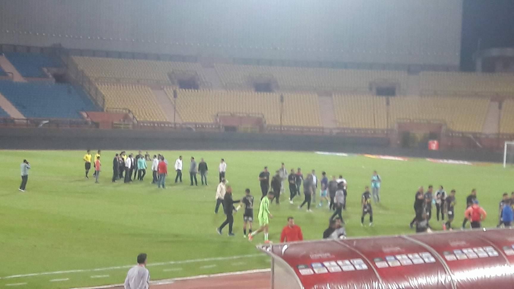 جانب من المباراة