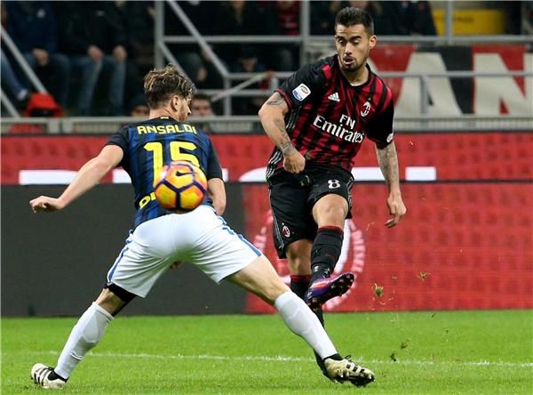 جانب من إحدى مباريات ديربي ميلانو