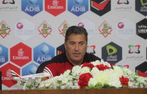 جوزيه بيسيرو من المؤتمر الصحفي