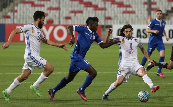 لقطة من المباراة