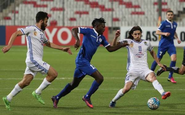 لقطة من المباراة