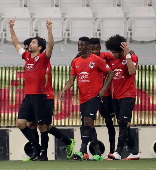 لاعبو الريان 