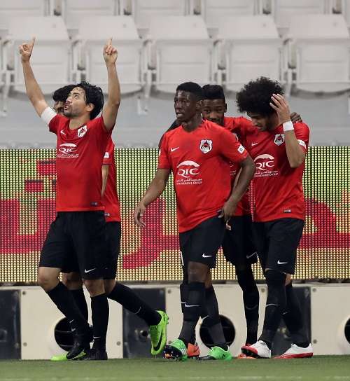 لاعبو الريان 