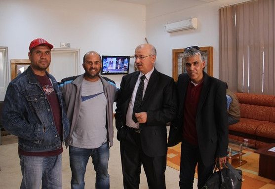 جانب من تقديم علي النابلي مدربًا للأنوار