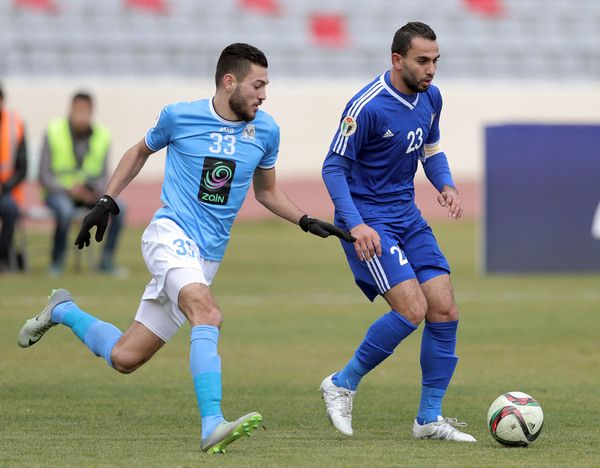 من لقاء الفيصلي وسحاب في مرحلة الذهاب