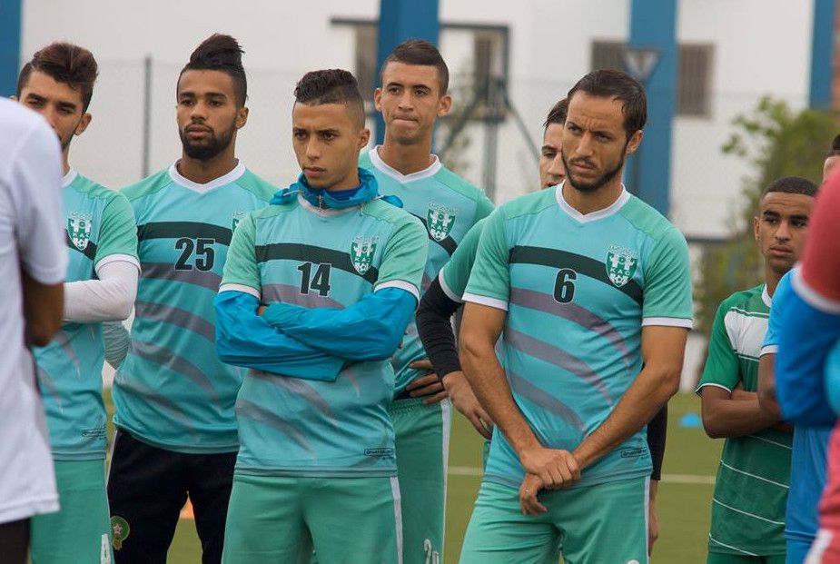 جانب من تداريب النادي القنيطري