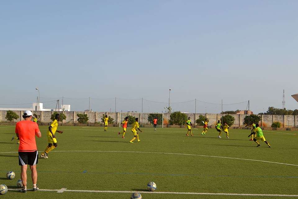 تدريبات المنتخب الموريتاني للمحليين