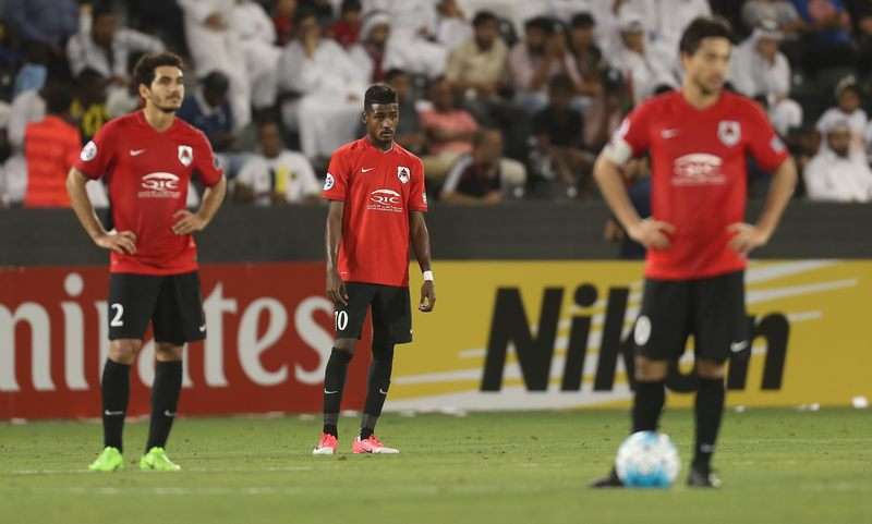 خيبة أمل لاعبي الريان