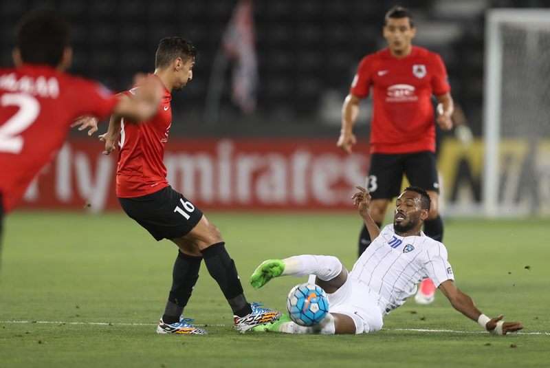 جانب من المباراة