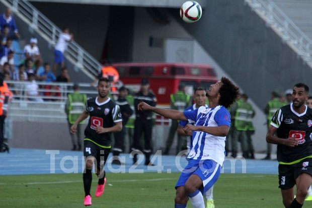 جانب من المباراة