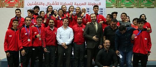 المجالي يتوسط المنتخبات الأردنية بعد التتويج