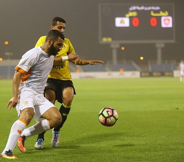 لقطة من المباراة