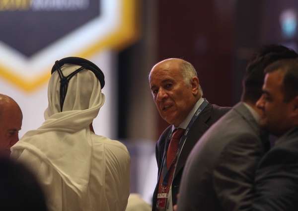 جبريل الرجوب  رئيس الاتحاد الفلسطيني لكرة القدم فى البحرين