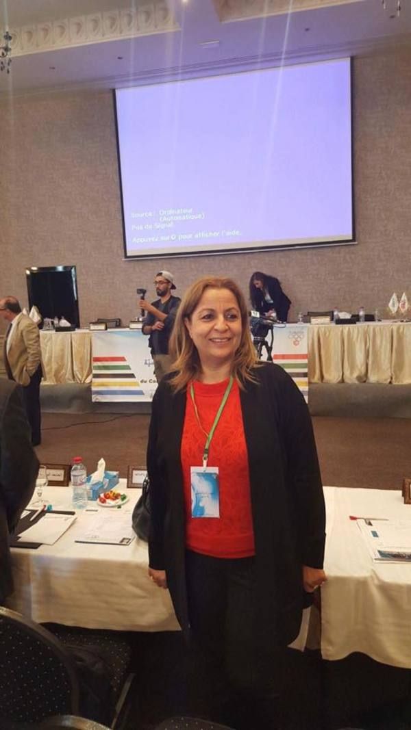 رئيس الاتحاد التونسي للمبارزة زائدة الدغري