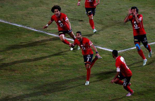 لاعبو الأهلي المصري